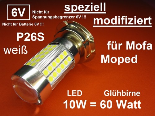 Led p26s für - für, mofa