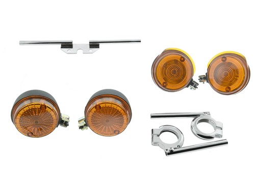 Blinker rund mit halter - blinker,